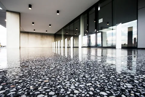 polished concrete benchtop Melbourne