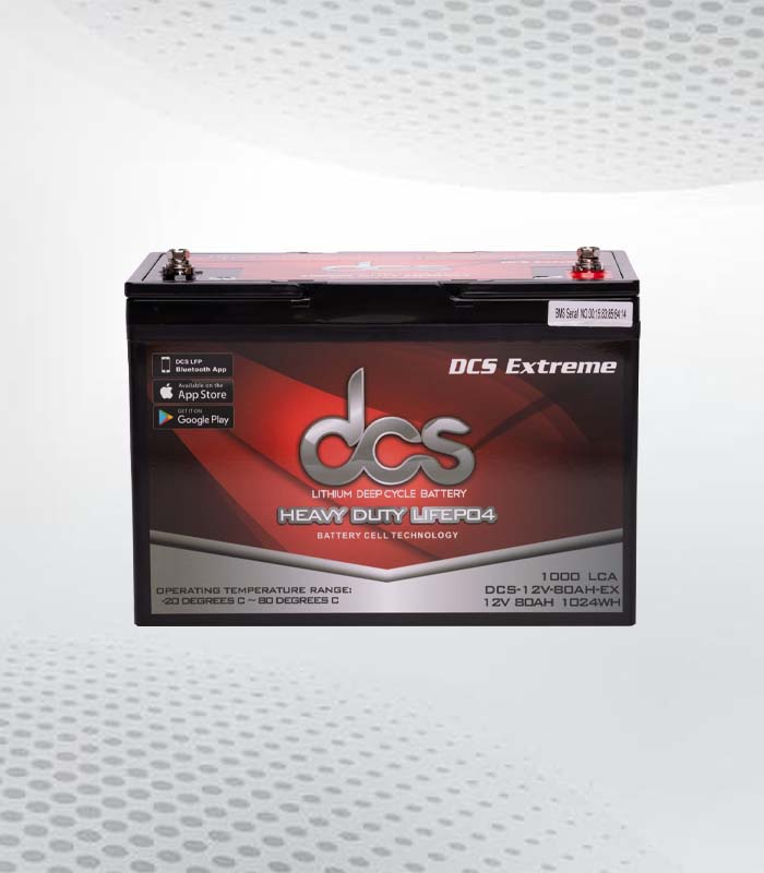 DCS 80ah extreme battery